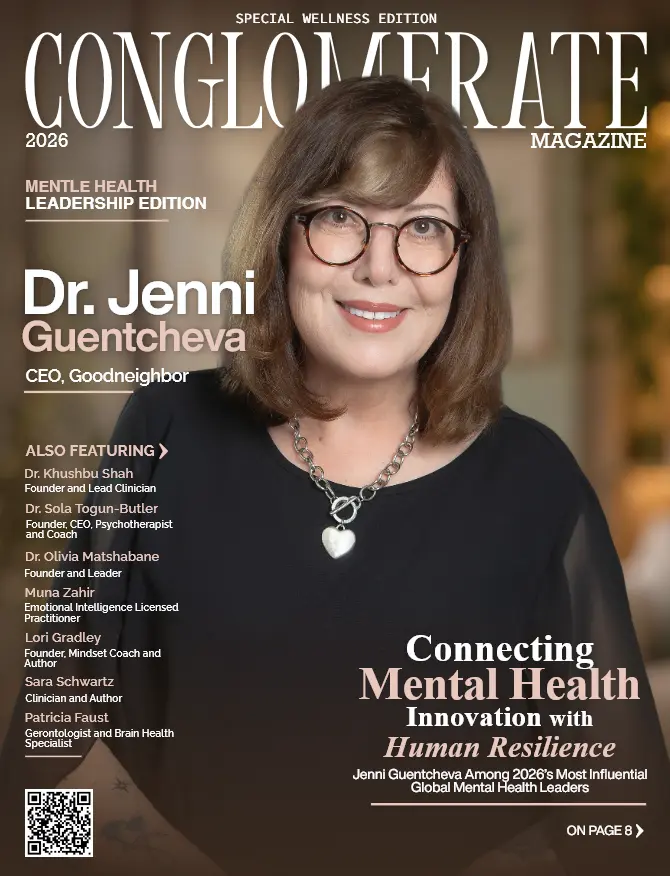 Connecting Mental Health Innovation With Human Resilience: Jenni Guentcheva Among 2026’s Most Influential Global Mental Health Leaders