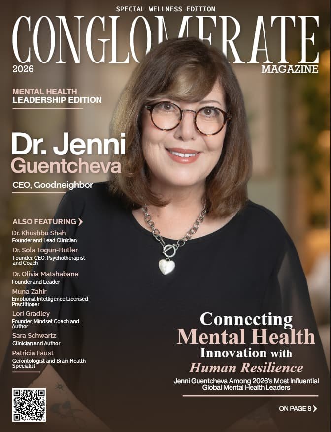Connecting Mental Health Innovation With Human Resilience: Jenni Guentcheva Among 2026’s Most Influential Global Mental Health Leaders
